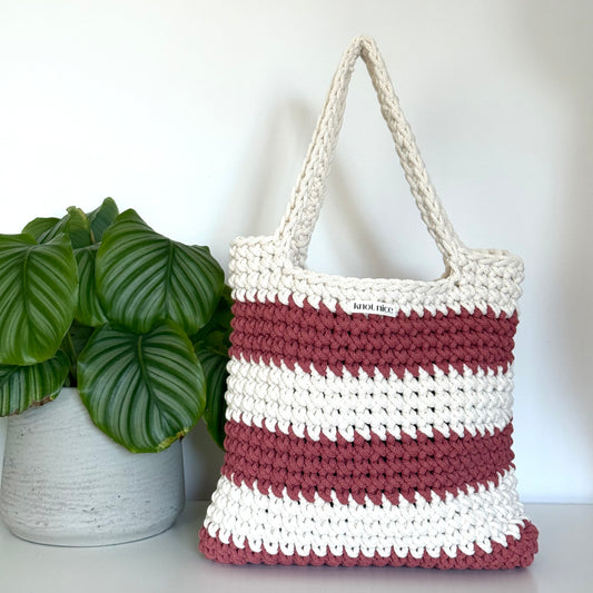 everything tote - striped