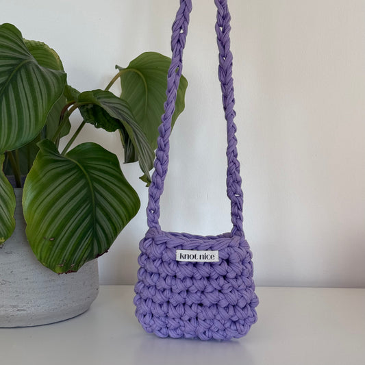 kiddie knot - purple