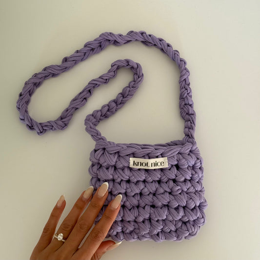 kiddie knot - purple