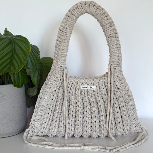 trapeze bag - beige