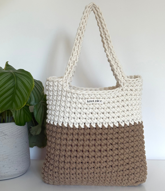 everything tote - brown sugar & vanilla