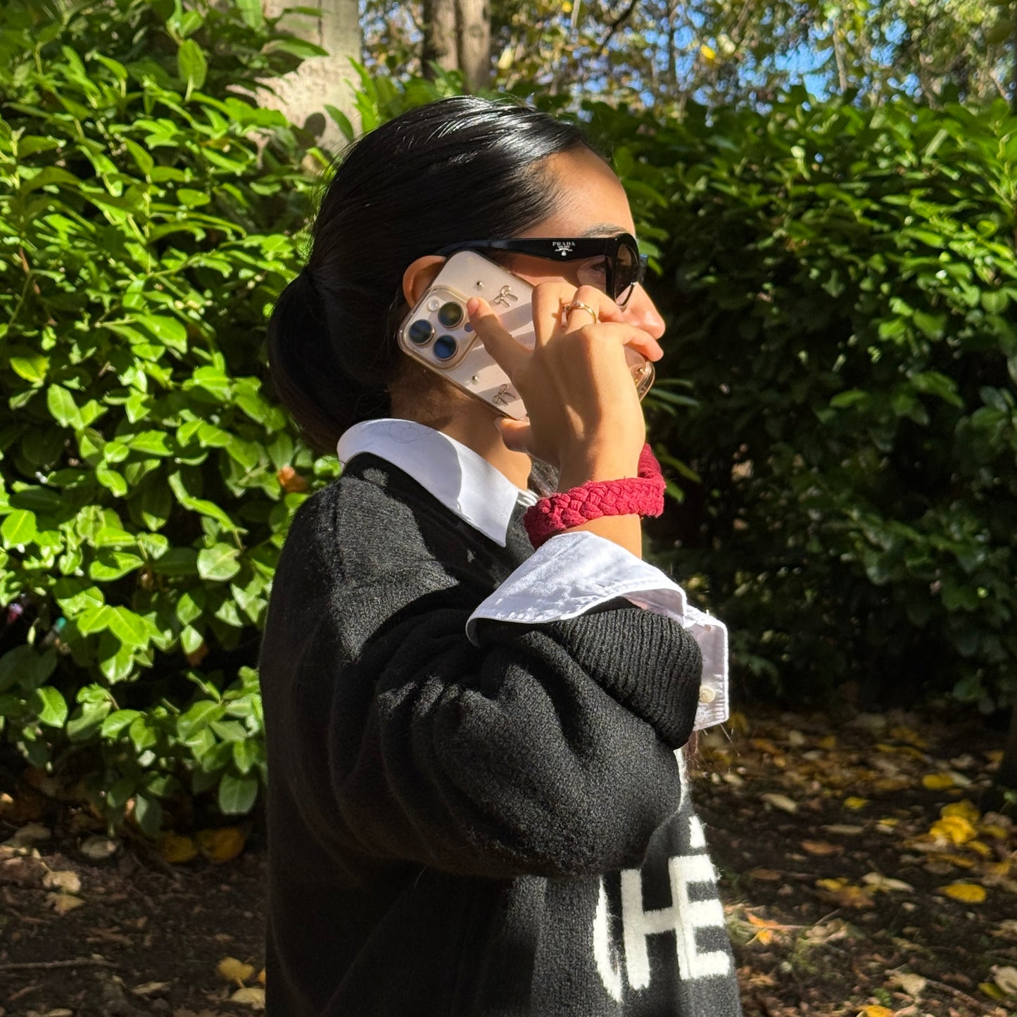 wristlet - olive green