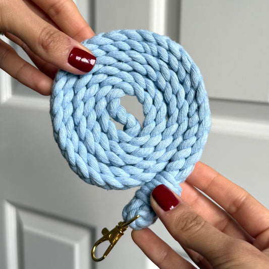 phone lanyard - baby blue